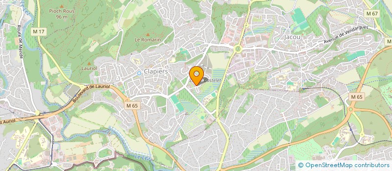 localisation de l'entreprise JCFS  CLAPIERS