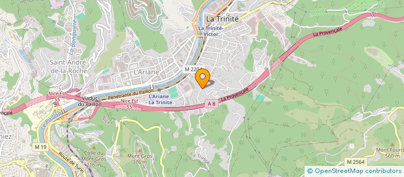 localisation de l'entreprise JCG BATI PLOMBERIE à LA TRINITE