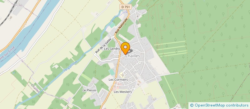 localisation de l'entreprise JCG FINANCES à CHAILLES