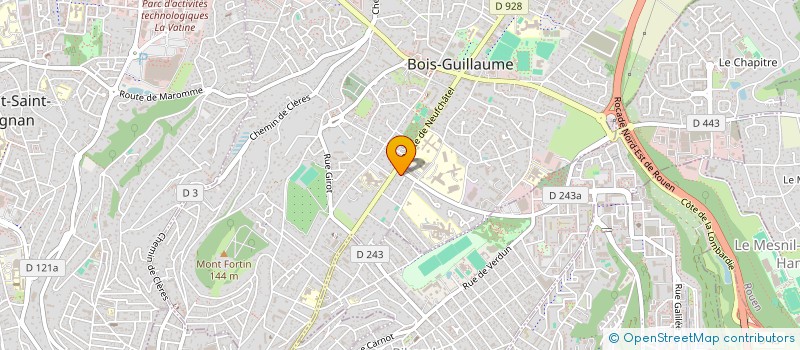 localisation de l'entreprise JCG INVEST à BOIS-GUILLAUME