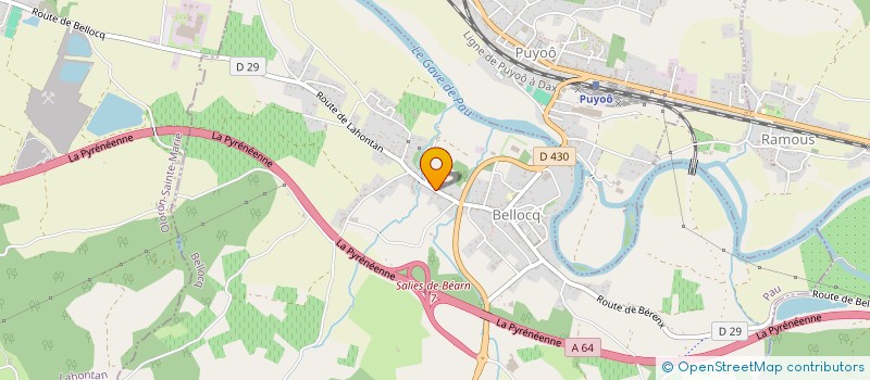 localisation de l'entreprise JCG LA FAMILYA  BELLOCQ