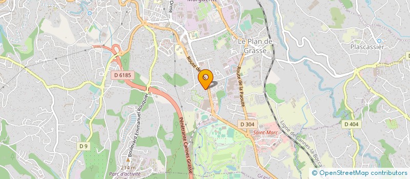localisation de l'entreprise JCG MULTISERVICES à GRASSE