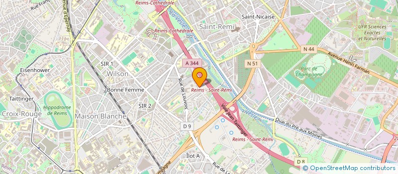 localisation de l'entreprise JCG PACKAGING  REIMS