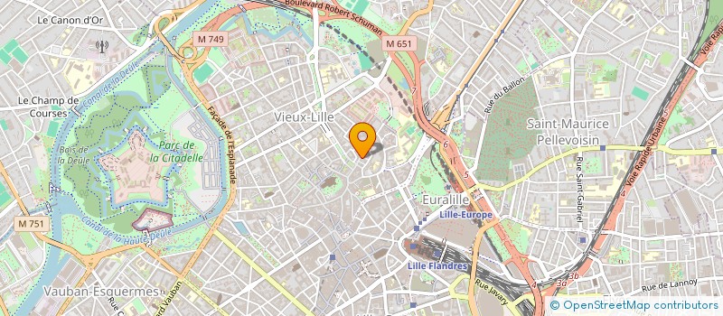 localisation de l'entreprise JCG PIZZABAR 59 à LILLE