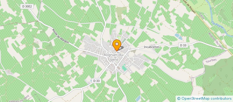 localisation de l'entreprise JCGD  ALIGNAN-DU-VENT