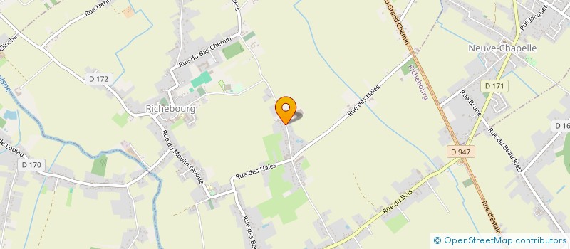 localisation de l'entreprise JCH  BETHUNE