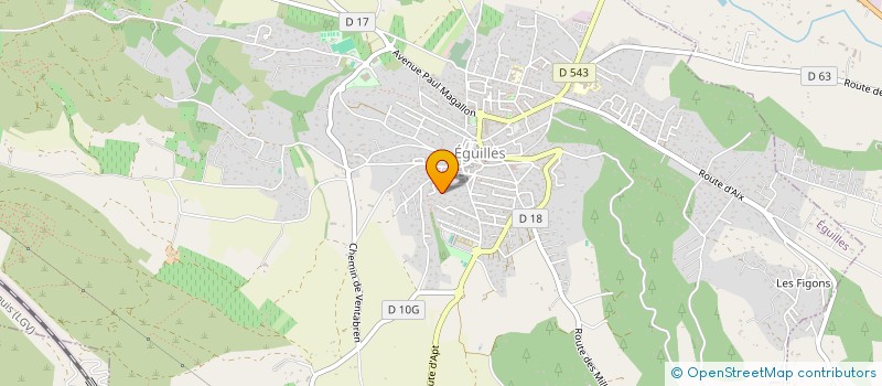 localisation de l'entreprise JCH CONSEIL  EGUILLES