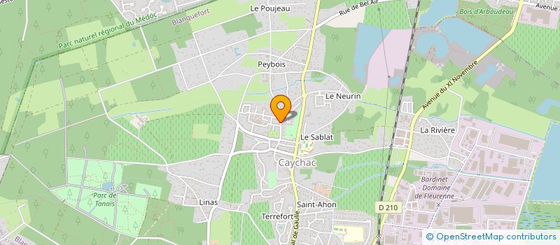 localisation de l'entreprise JCH CONSEILS à BLANQUEFORT