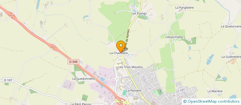 localisation de l'entreprise JCH HOLDING à AIZENAY