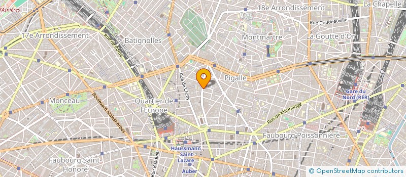 localisation de l'entreprise JCH (JEUNESSE CULTURE HUMANITAIRE)  PARIS