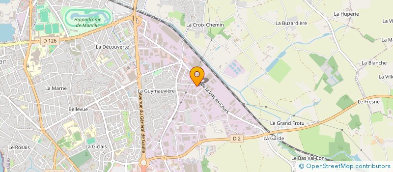 localisation de l'entreprise JCH PROPRETE à SAINT-MALO