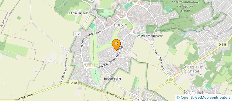 localisation de l'entreprise JCH SERVICES à GIF-SUR-YVETTE