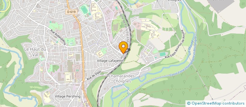 localisation de l'entreprise JCHM  CHAUMONT