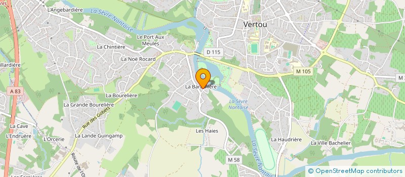 localisation de l'entreprise JCI à VERTOU
