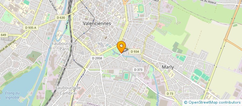 localisation de l'entreprise JCI  VALENCIENNES