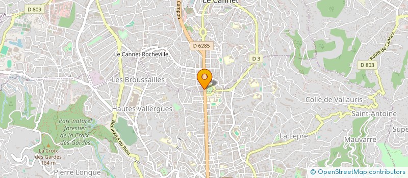 localisation de l'entreprise JCI CONSEIL à LE CANNET
