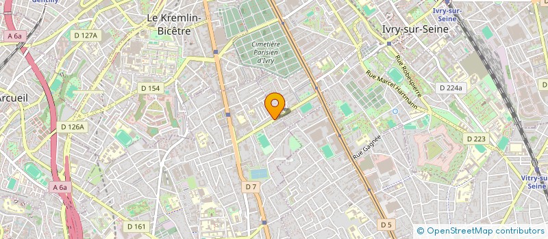 localisation de l'entreprise JCI RENOVATION à VILLEJUIF