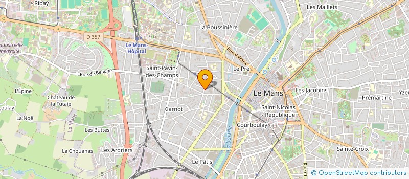 localisation de l'entreprise JCIM  LE MANS