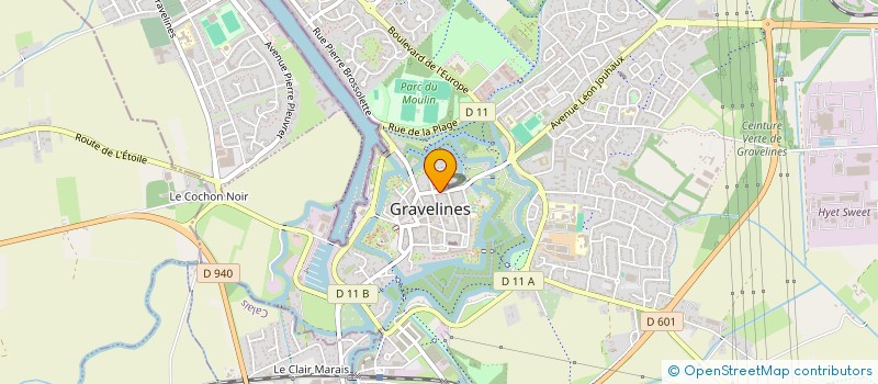 localisation de l'entreprise JCIMMO à GRAVELINES