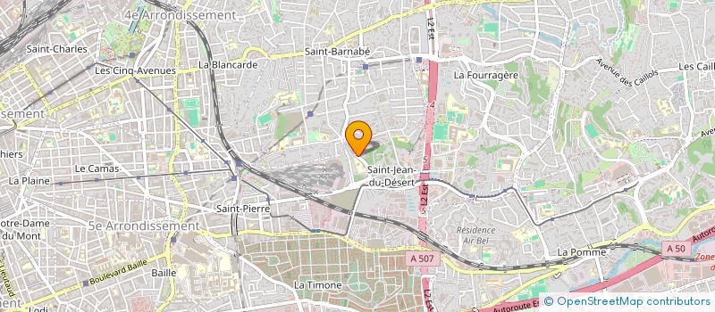 localisation de l'entreprise JCJ à MARSEILLE