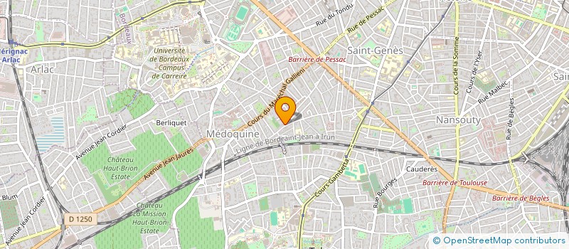 localisation de l'entreprise JCJ IMMO  TALENCE