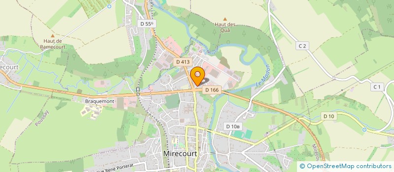 localisation de l'entreprise JCJE  MIRECOURT