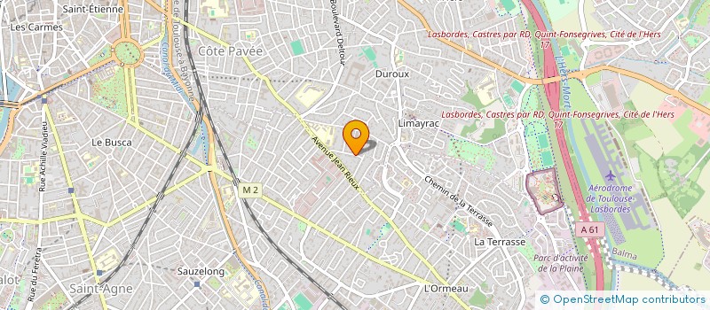 localisation de l'entreprise JCJMAGE à TOULOUSE