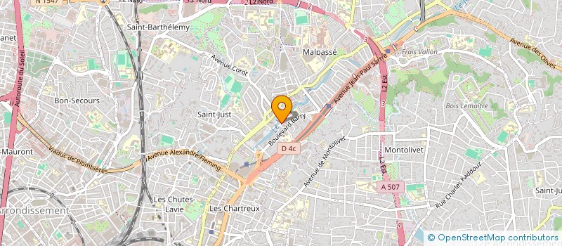 localisation de l'entreprise JCK à MARSEILLE