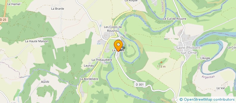 localisation de l'entreprise JCK à SAINT-PHILBERT-SUR-ORNE