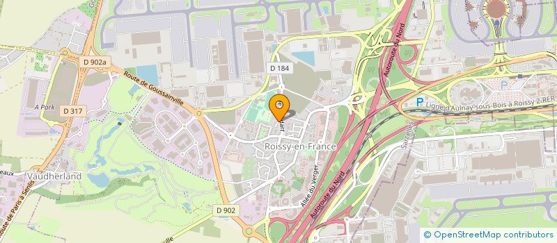 localisation de l'entreprise JCK  ROISSY-EN-FRANCE