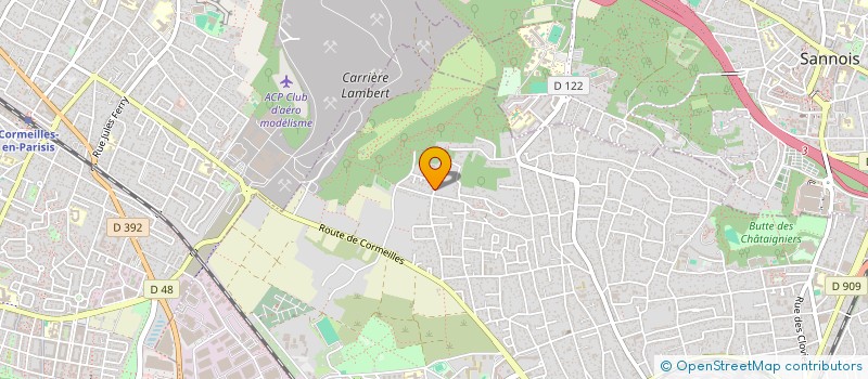 localisation de l'entreprise JCK BAT  ARGENTEUIL