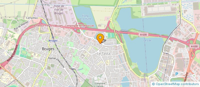 localisation de l'entreprise JCK FIEUZAL  BRUGES