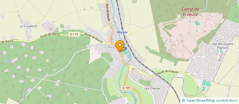 localisation de l'entreprise JCK GROUP  BEYNES