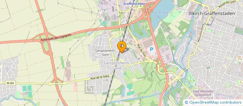 localisation de l'entreprise JCK LE CHATEAU  GEISPOLSHEIM