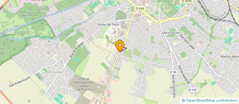 localisation de l'entreprise JCK NATURE  CAMBRAI