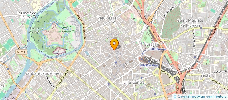 localisation de l'entreprise JCK SARL à LILLE