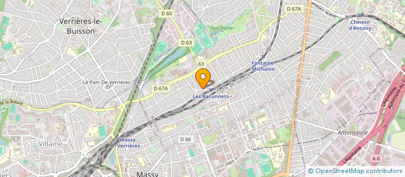 localisation de l'entreprise JCK TRANSPORTS à ANTONY