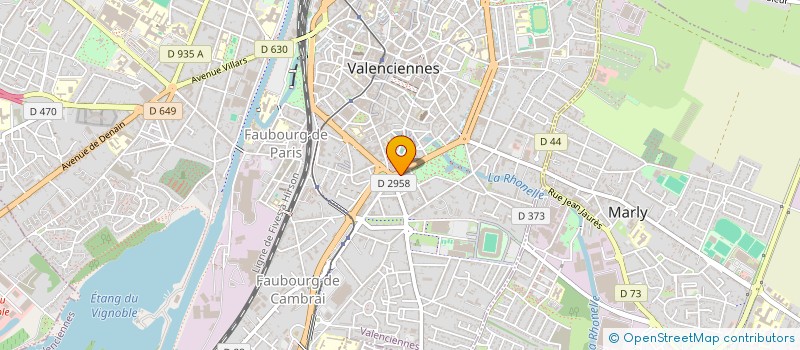 localisation de l'entreprise JCK VALS FLEURS à VALENCIENNES