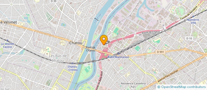 localisation de l'entreprise JCL 20  RUEIL-MALMAISON
