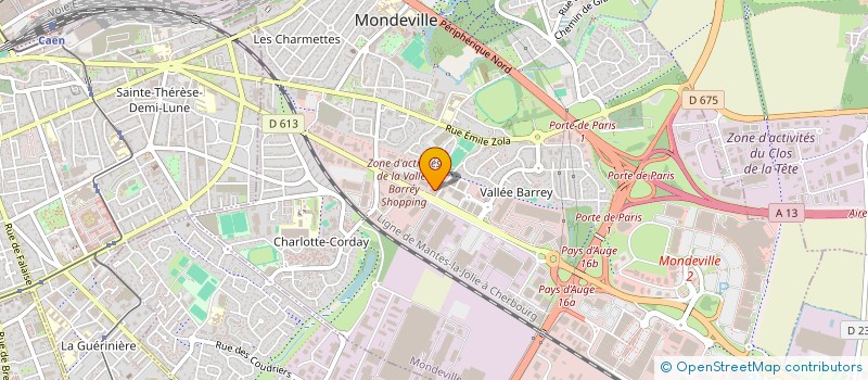 localisation de l'entreprise JCL à MONDEVILLE