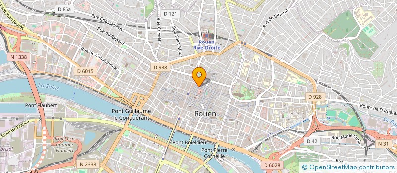 localisation de l'entreprise JCL  ROUEN