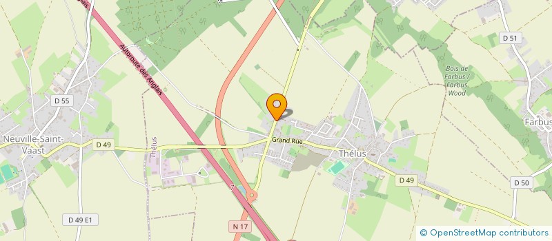 localisation de l'entreprise JCL  THELUS