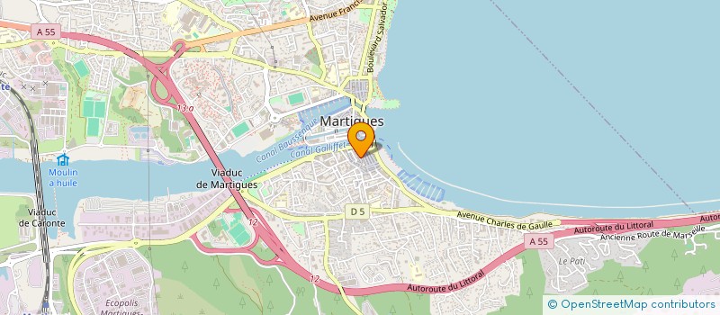 localisation de l'entreprise JCL à MARTIGUES