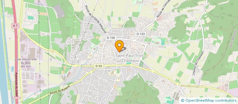 localisation de l'entreprise JCL à SAINT-PAUL-TROIS-CHATEAUX
