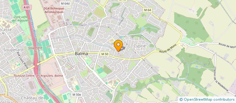 localisation de l'entreprise JCL  BALMA