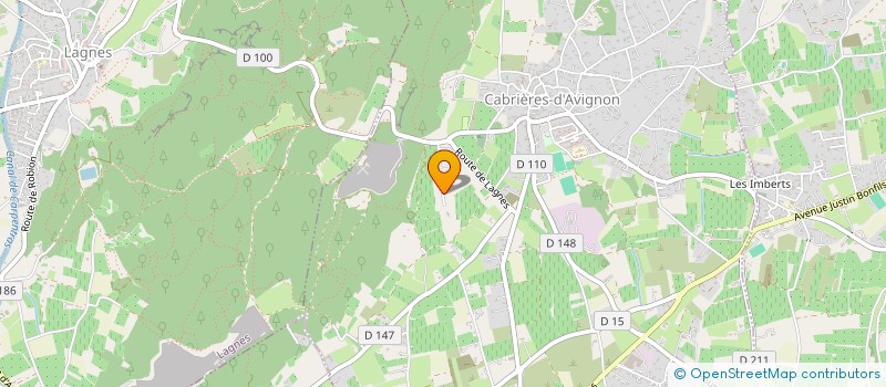 localisation de l'entreprise JCL  CABRIERES-D'AVIGNON