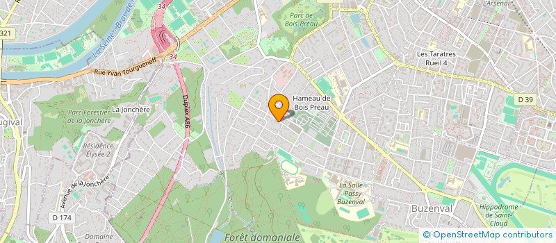 localisation de l'entreprise JCL CONSULTING à RUEIL-MALMAISON