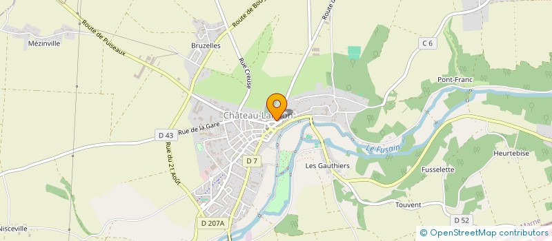 localisation de l'entreprise JCL FRANCE à CHATEAU-LANDON