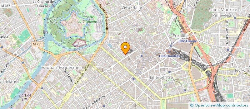 localisation de l'entreprise JCL INVESTISSEMENTS à LILLE
