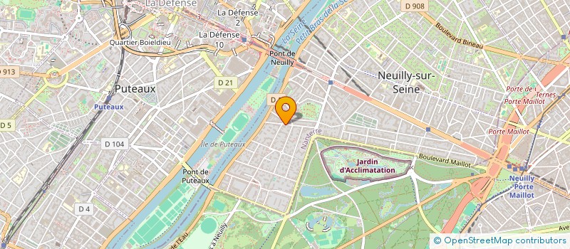 localisation de l'entreprise JCL INVESTMENT à NEUILLY-SUR-SEINE